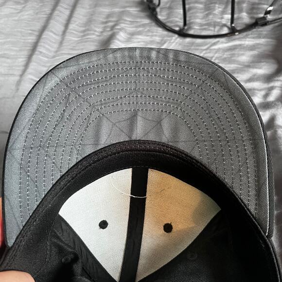 TaylorMade Spider Snapback Hat Black One Size Golf Cap Adjustable 1979 Logo - Picture 9 of 10